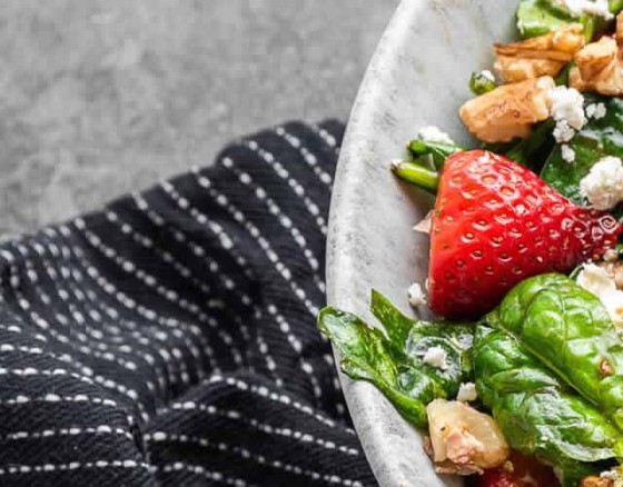 Fresh mixed salad leaves and pasta served with a whole homemade Cajun spiced chicken breast. Our own secret recipe.