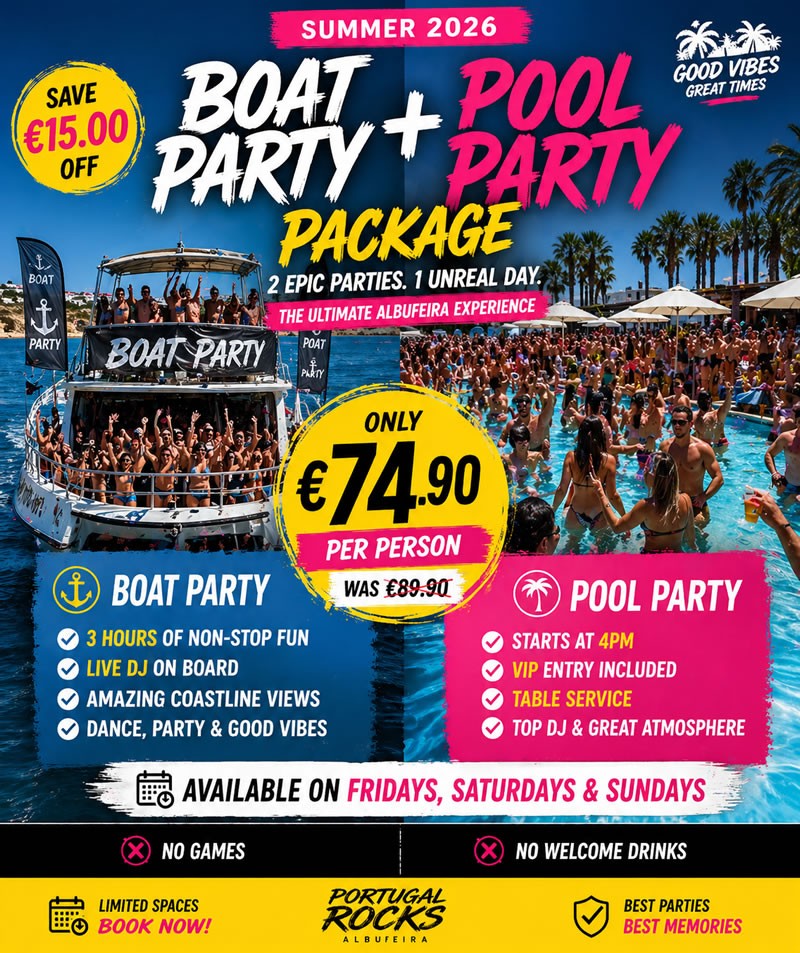 Boat & Pool Party packages