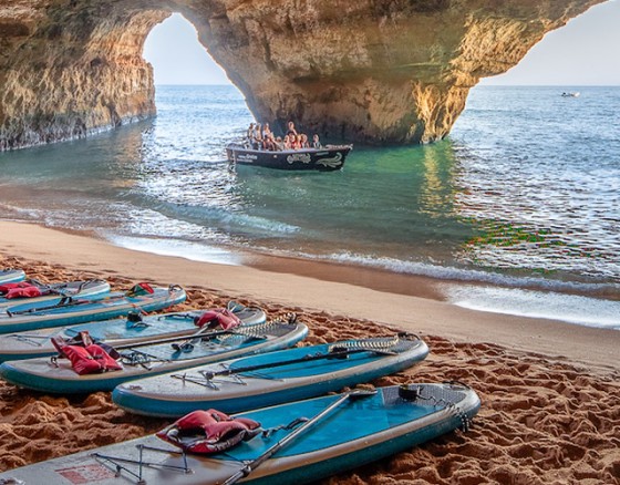 Explore the incredible caves, grottos and coastline of the Algarve by Kayak and Canoe, ideal for parties and stags, discounts available for group bookings.