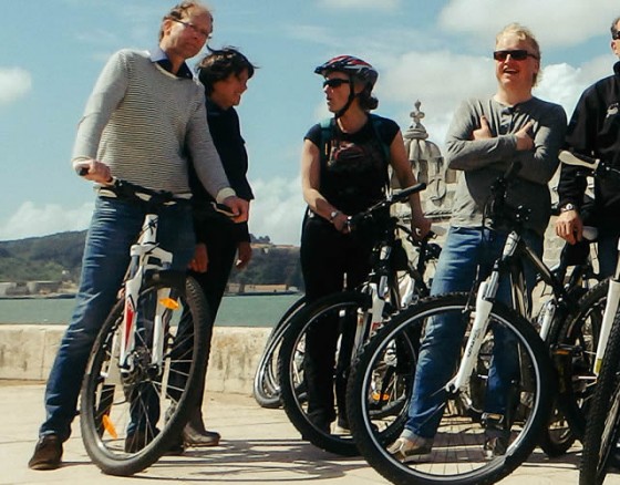 See the city by bike, Lisbon by Bike is a fantastic way to see the real city from one of our guided tours.