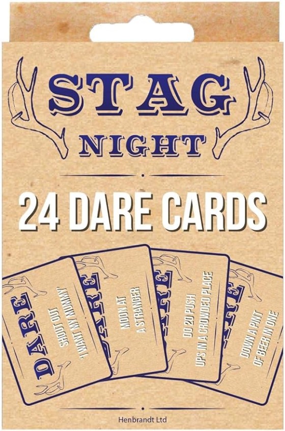 24 Stag Do Dare Cards